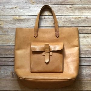 American Apparel Genuine Leather Bucket Bag